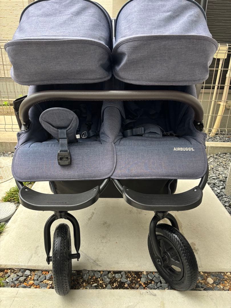 AIRBUGGY ココダブル　双子ベビーカー