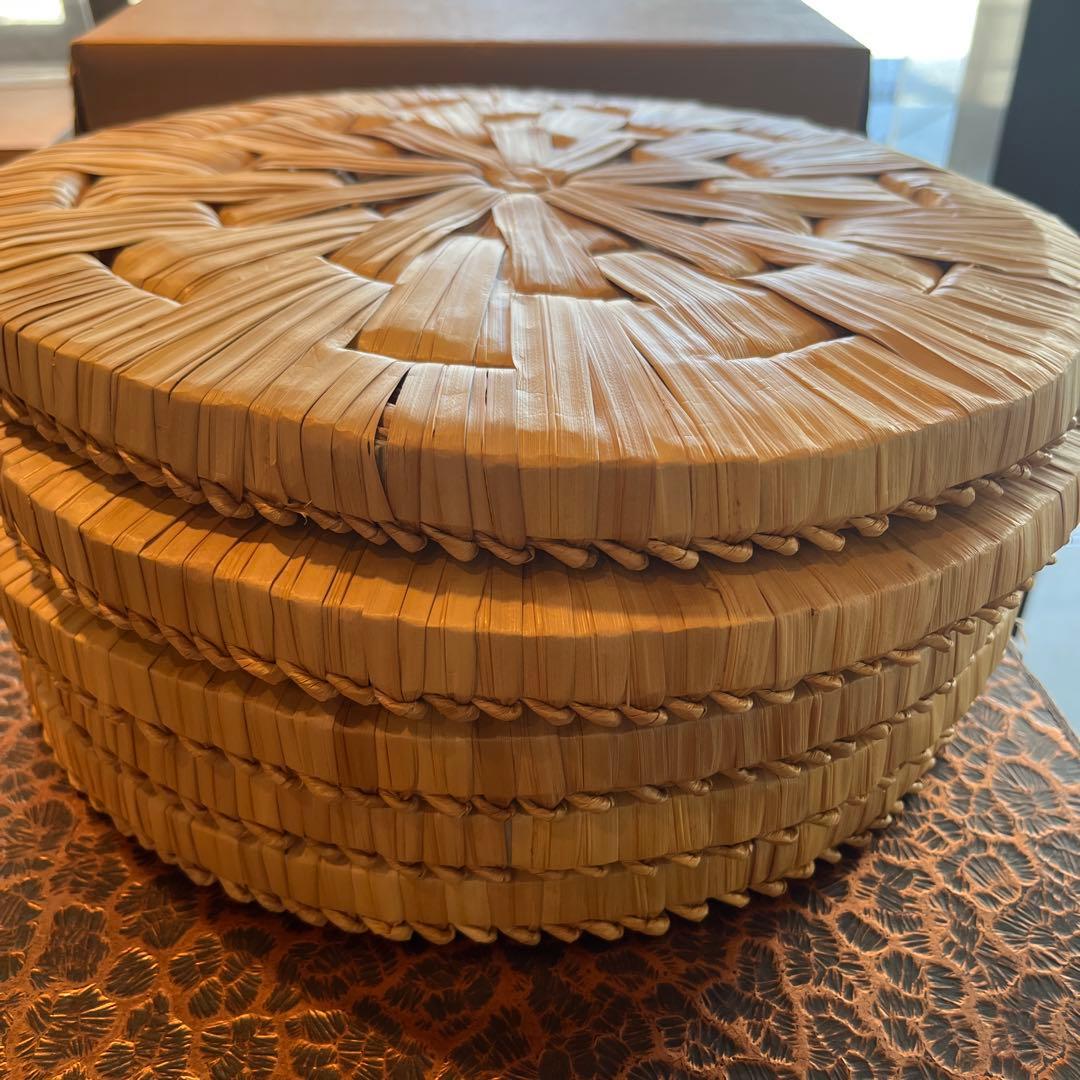 円座　五枚　茶道具