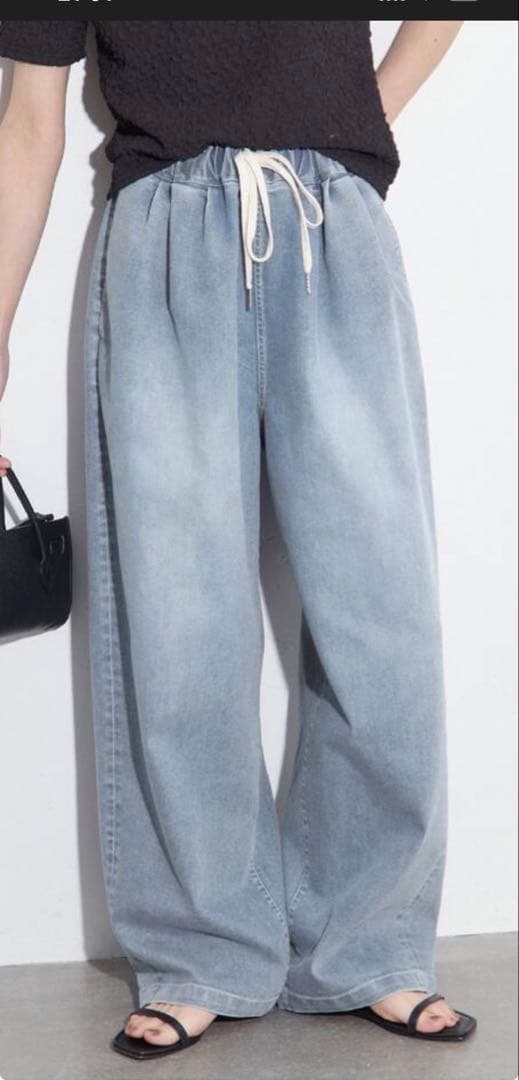 美品　ジャーナルスタンダード アイシーリラックスデニム