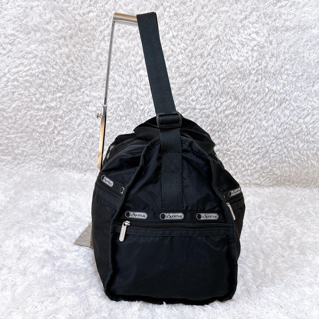 レスポートサック　ボストンバック　２WAY　ハンドバック　鍵付き　ブラック