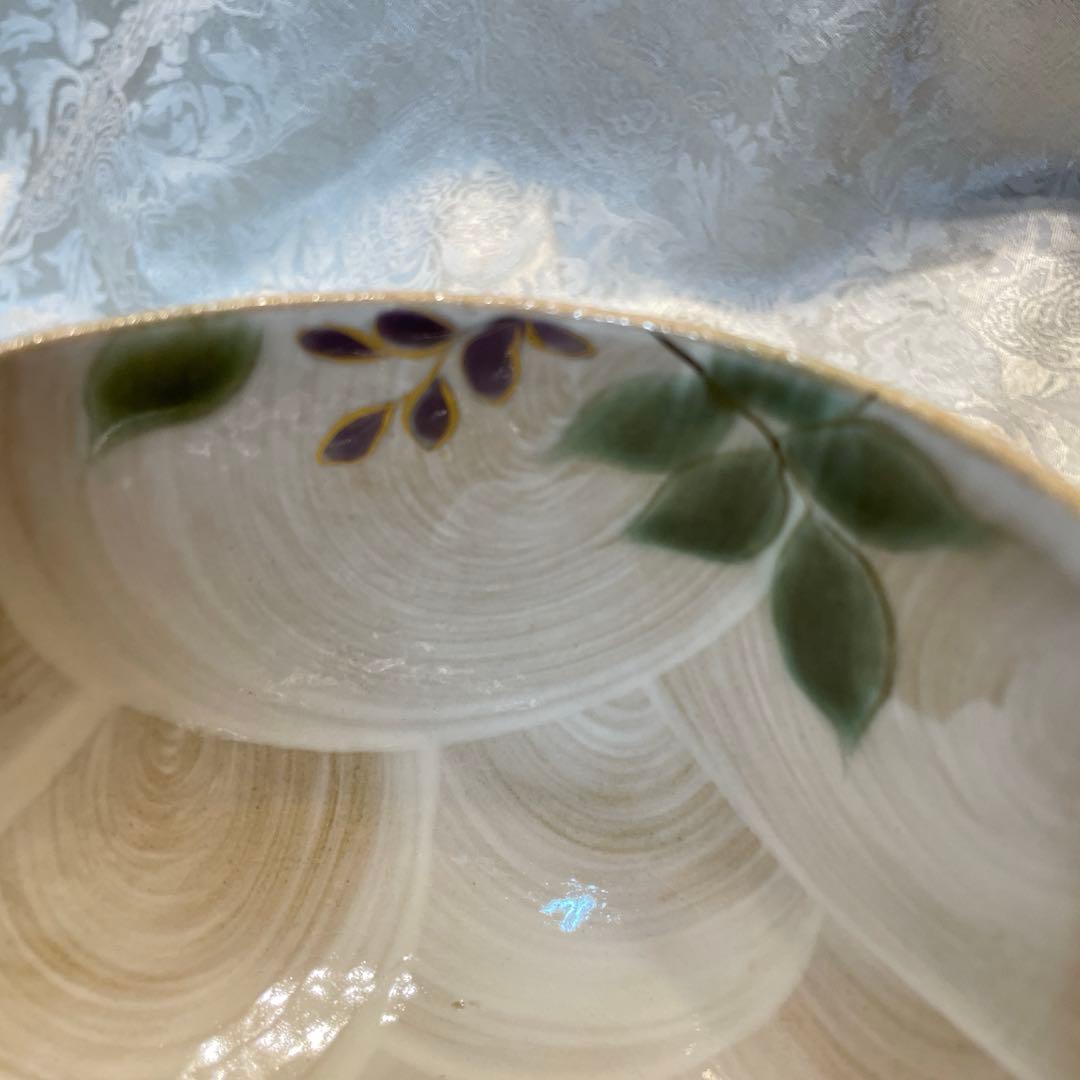 清水焼【土淵陶葊】抹茶碗　桜柄　藤柄　おまとめ