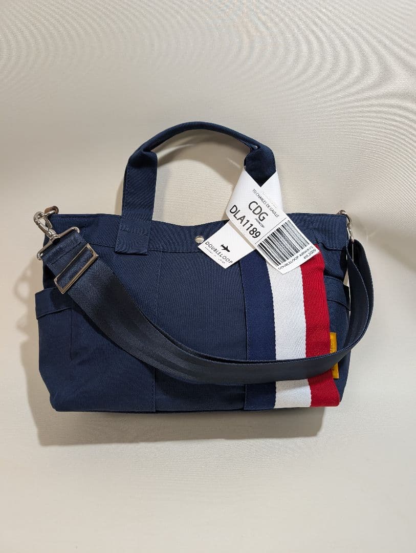 DOUBLELOOP 帆布トートバッグ　型崩れが少ない綺麗な品物です。