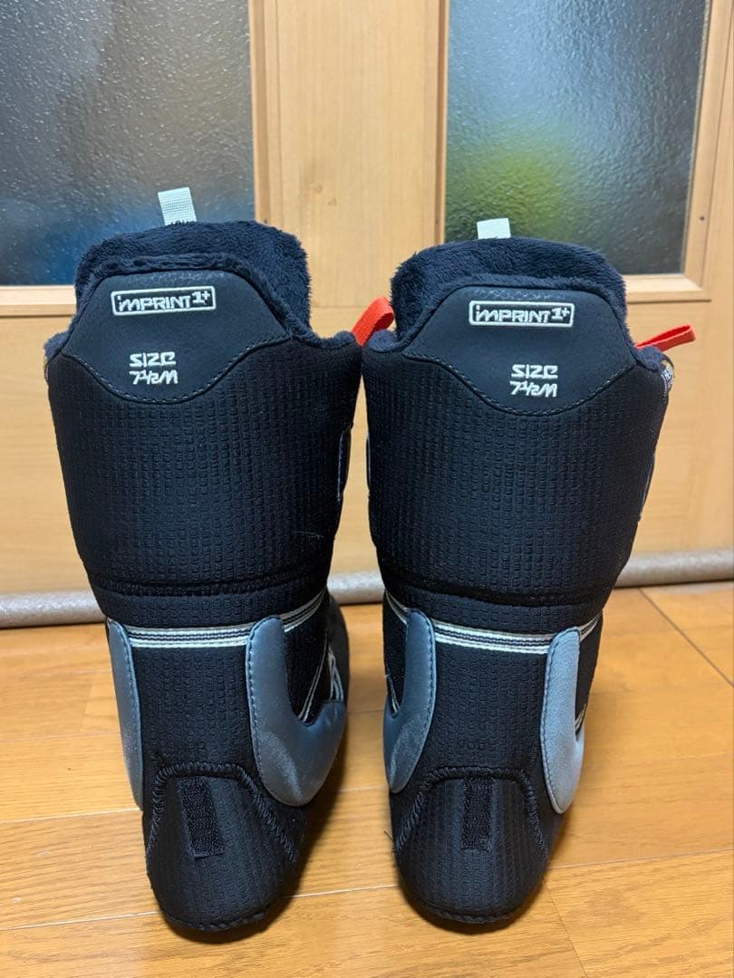 最終値下げ美品 Men'sMotoバートンスノーボードブーツ メンズモト25.5