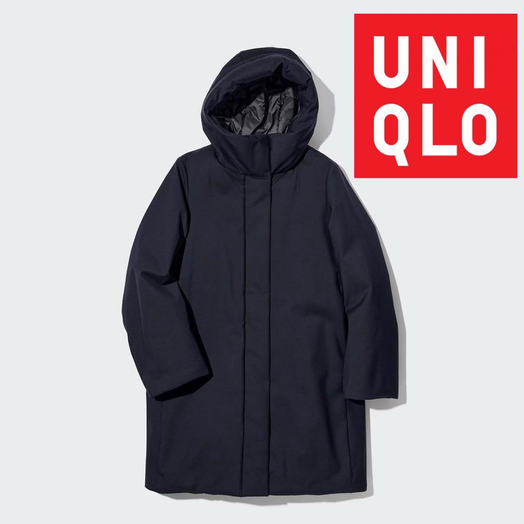 ゆ*ゃ様 新品未使用タグ付 ユニクロ 大きいサイズXL ハイブリッドダウンコート
