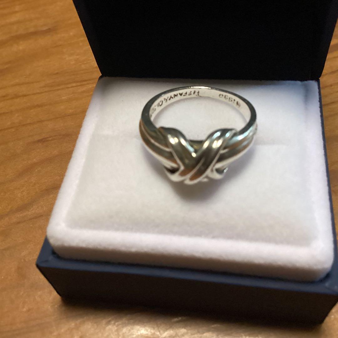 Tiffany & Co. シルバー925 ノットリング　US6 11号