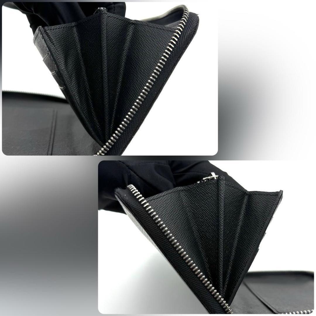 【美品】ルイヴィトン エピ ジッピーオーガナイザー ノワール 二つ折り 長財布