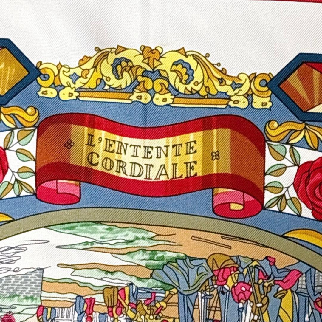 エルメス カレ90 スカーフ 仏英同盟 L Entente Cordiale
