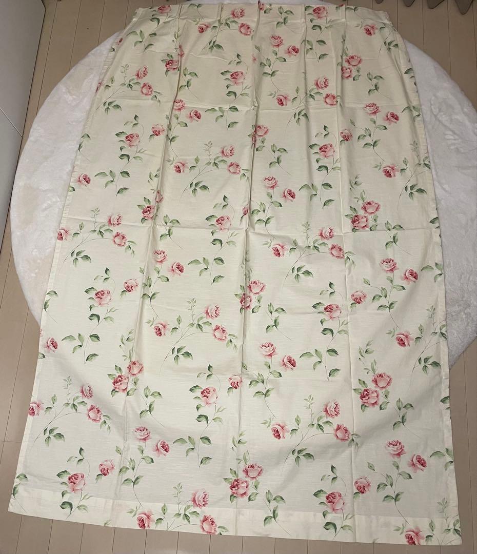 【LAURA ASHLEY】 ヘーゼルウッド カーテンオーダ 一品チョークピンク
