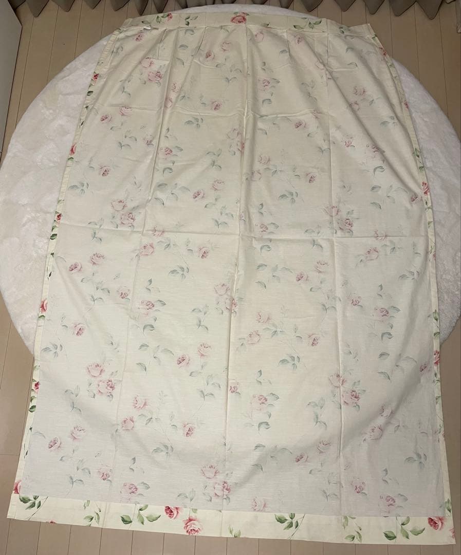 【LAURA ASHLEY】 ヘーゼルウッド カーテンオーダ 一品チョークピンク