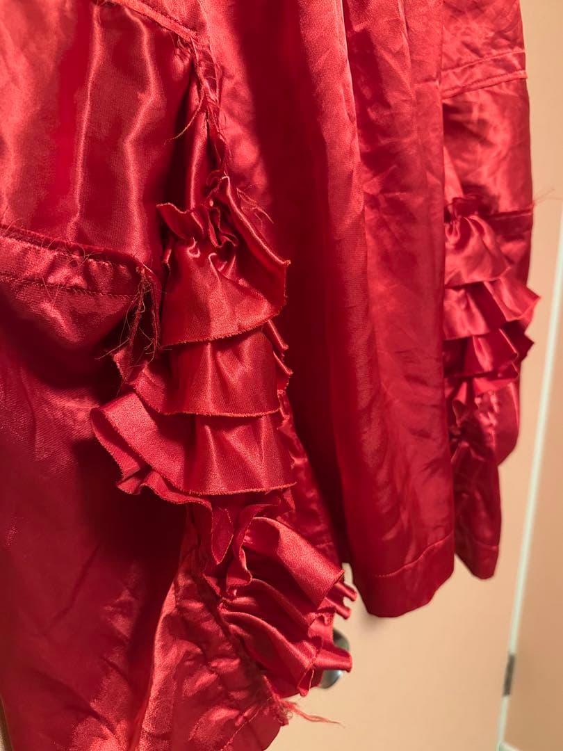 COMME des GARÇONS サテンフレアスカート コムコム