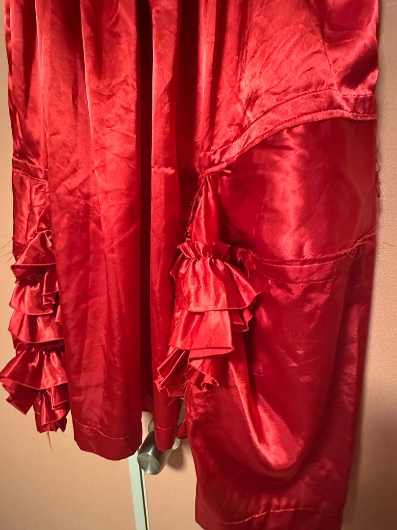 COMME des GARÇONS サテンフレアスカート コムコム