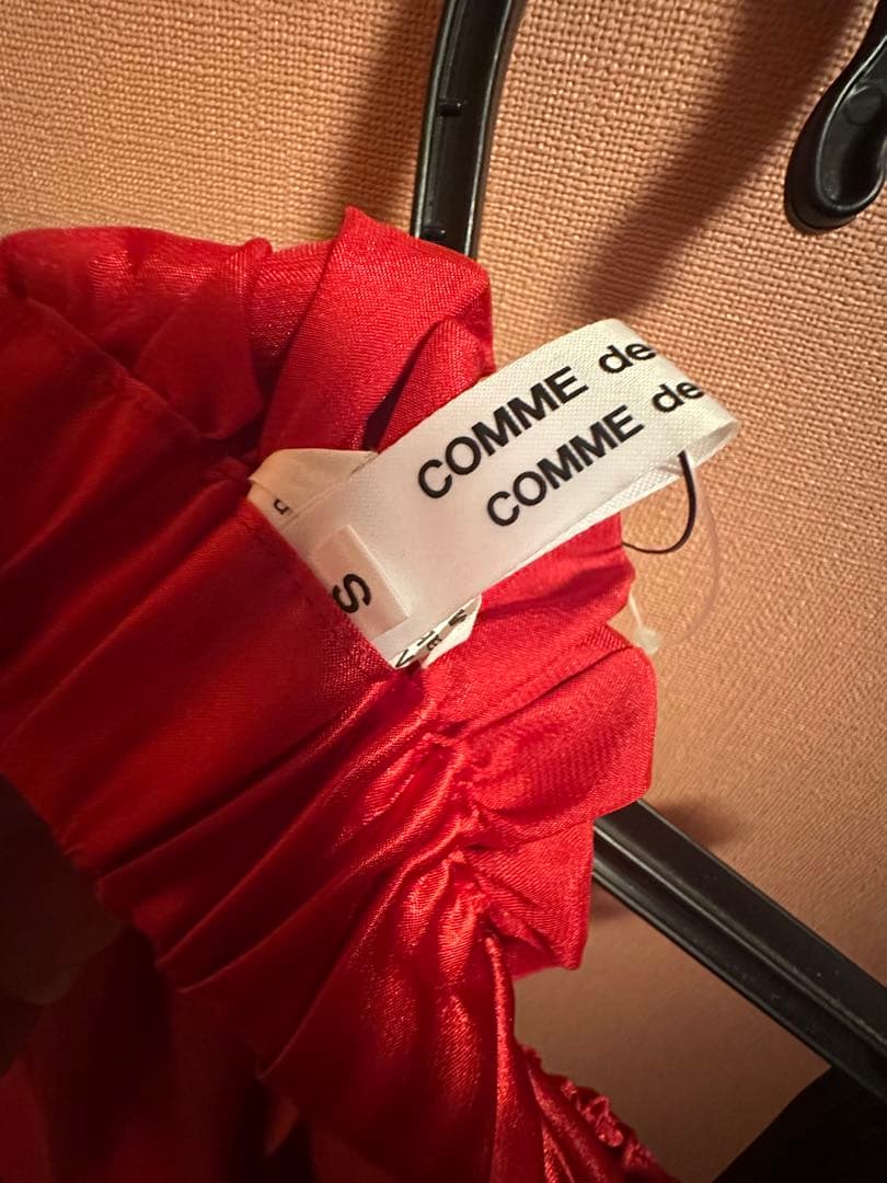 COMME des GARÇONS サテンフレアスカート コムコム