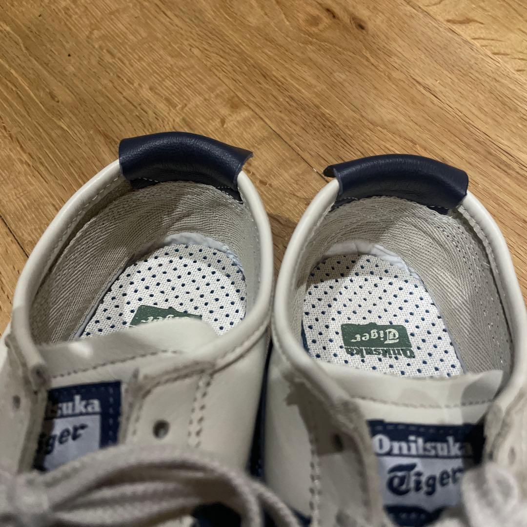 美品Onitsuka TigerオニツカタイガーMEXICO66 ネイビー27㎝