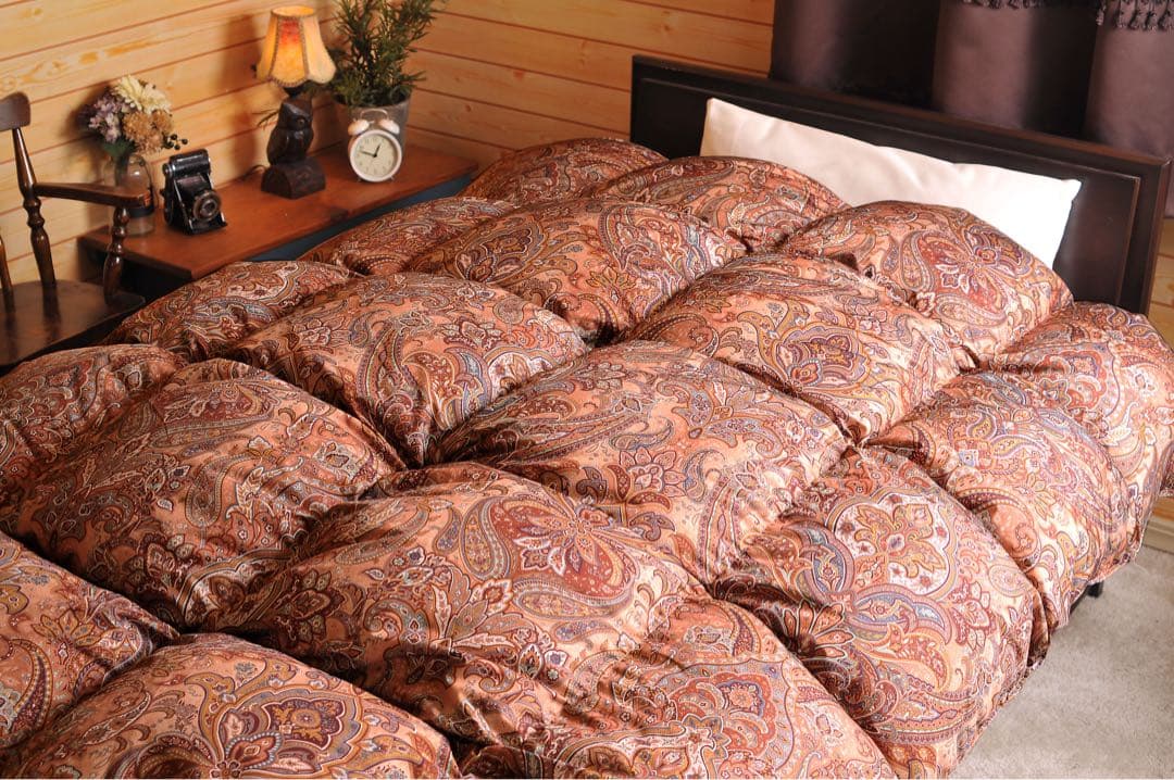 【残り3枚】高級羽毛布団 フランス産羽毛 シングルサイズ 掛け布団