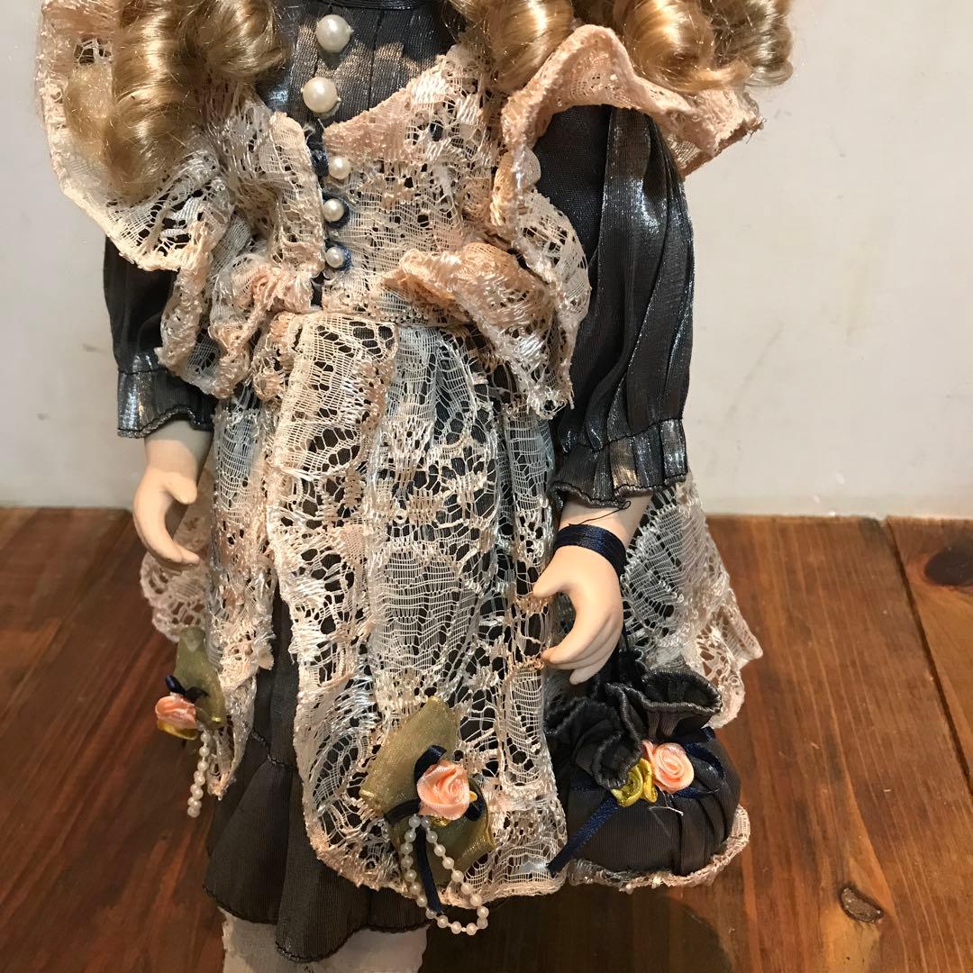 美品　ドール　ヴィンテージ　西洋人形　丁寧なつくり　表情が可愛いらしい
