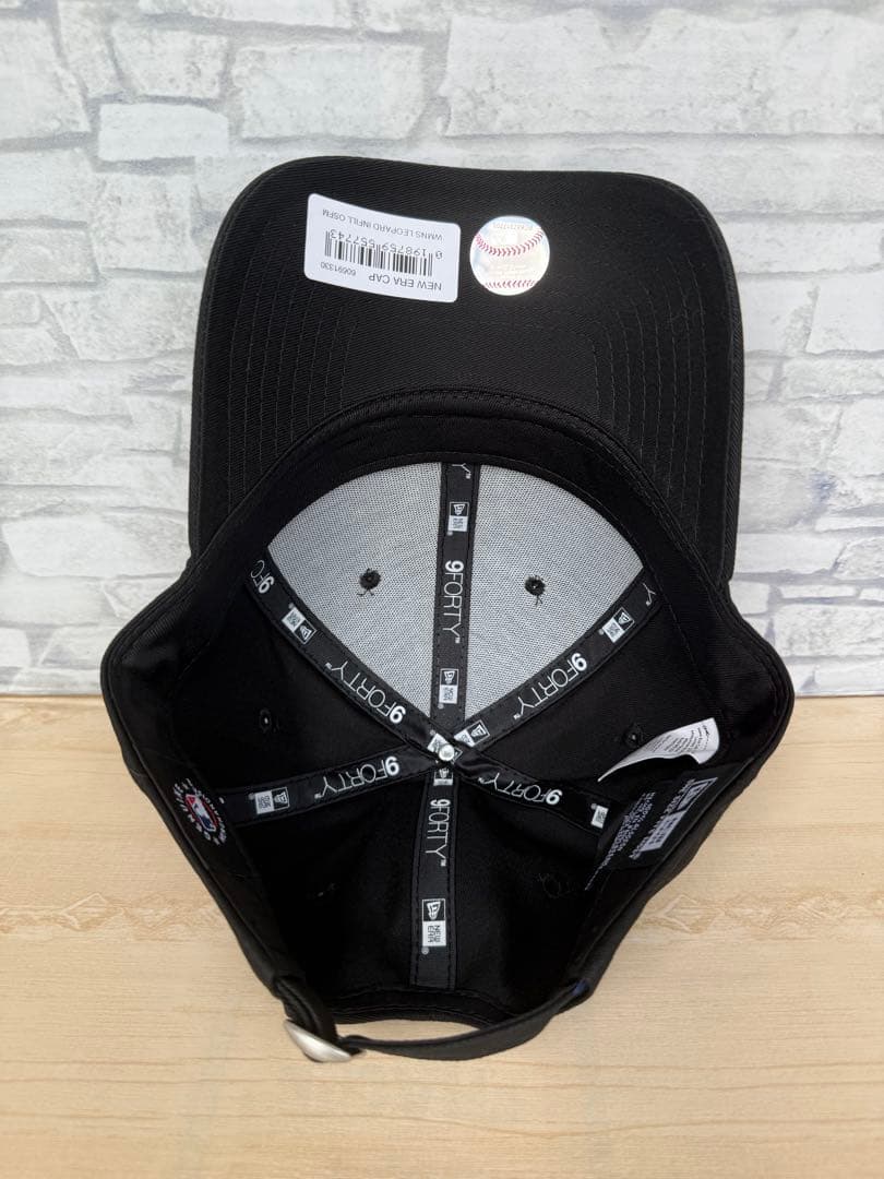 New Era　9forty レオパード柄　キャップ　NY　新品 　ニューエラ