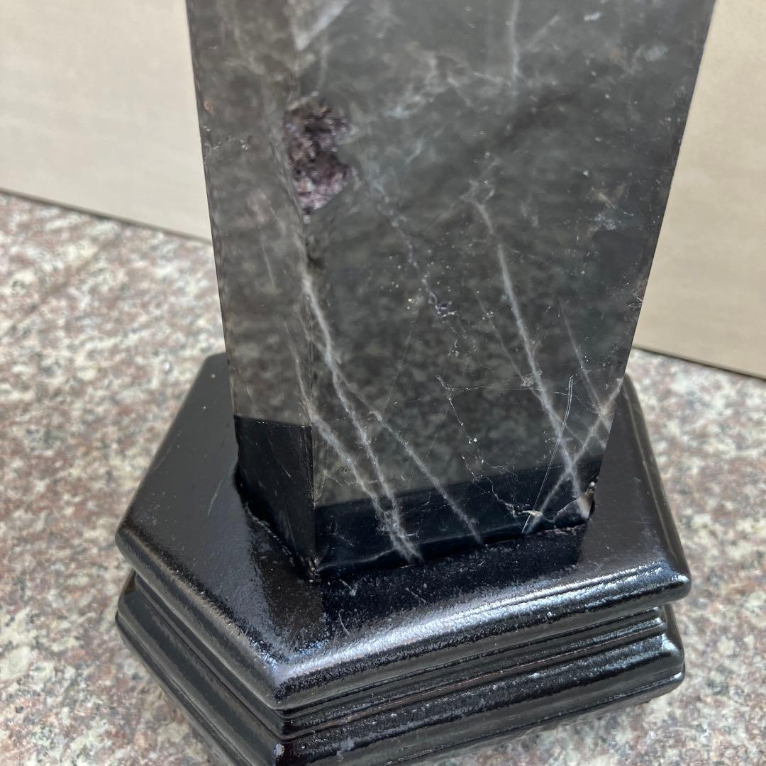 モリオン六角柱　パワーストーン　原石　鑑賞石　天然石　自然石