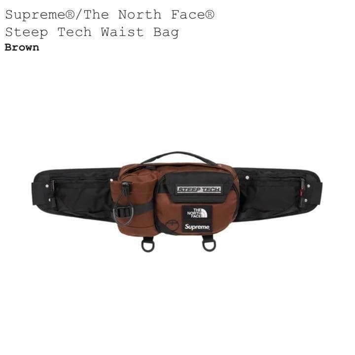 新品 Supreme THE NORTH FACE Steep Tech Bag