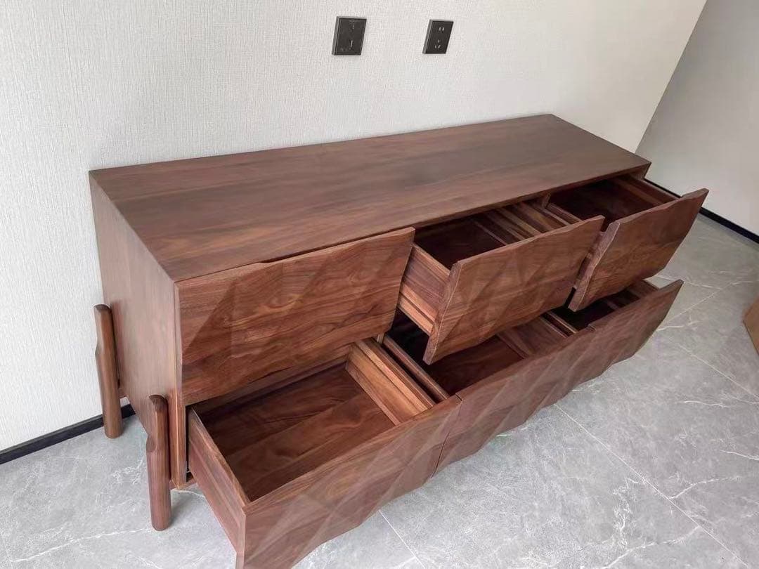 テレビ台　引き出し6個　木製