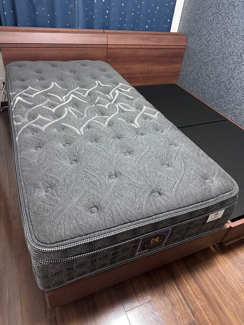 【お得】シーリー シングル マットレス(チタンコレクション エバンスⅢ)