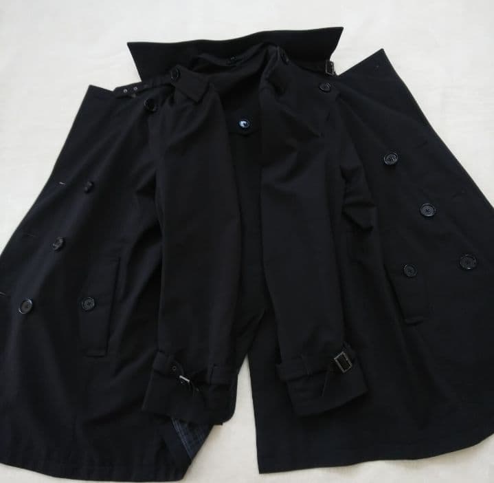 【極美品 L】バーバリーブラックレーベル 中綿入ライナー付トレンチコート
