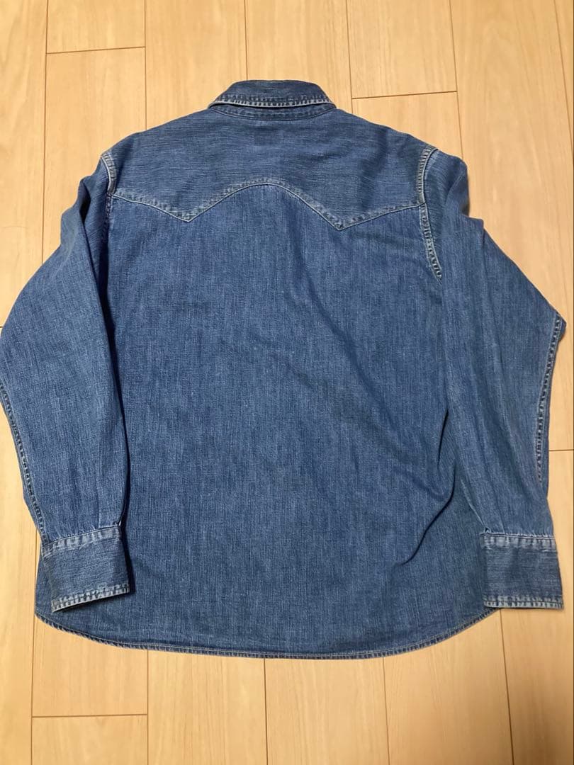 【完売】SD Denim Western Shirt Vintage Wash