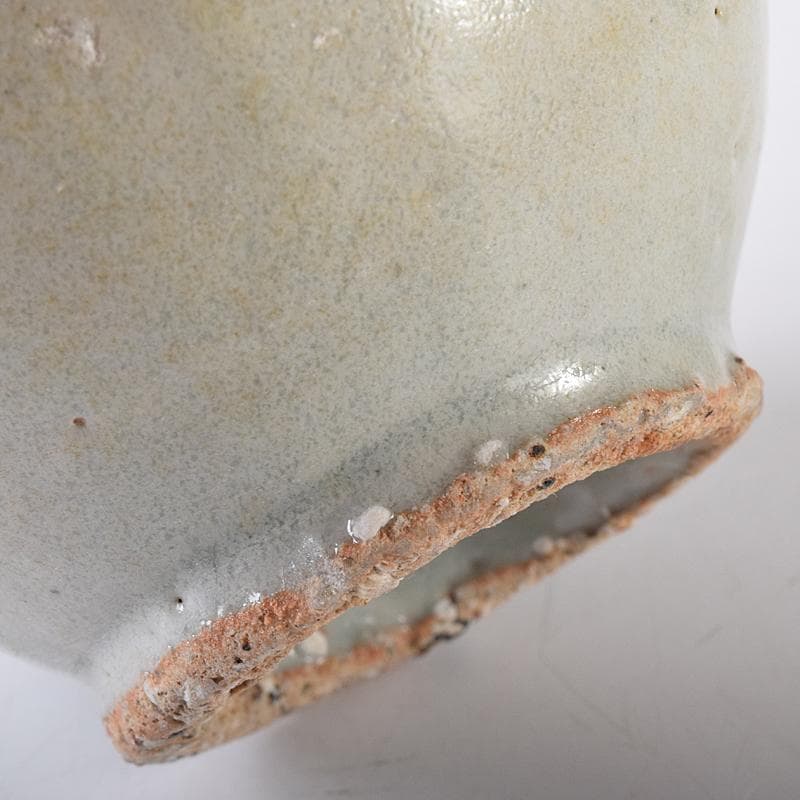 朝鮮美術　李朝　白磁　小壷　M　R7842