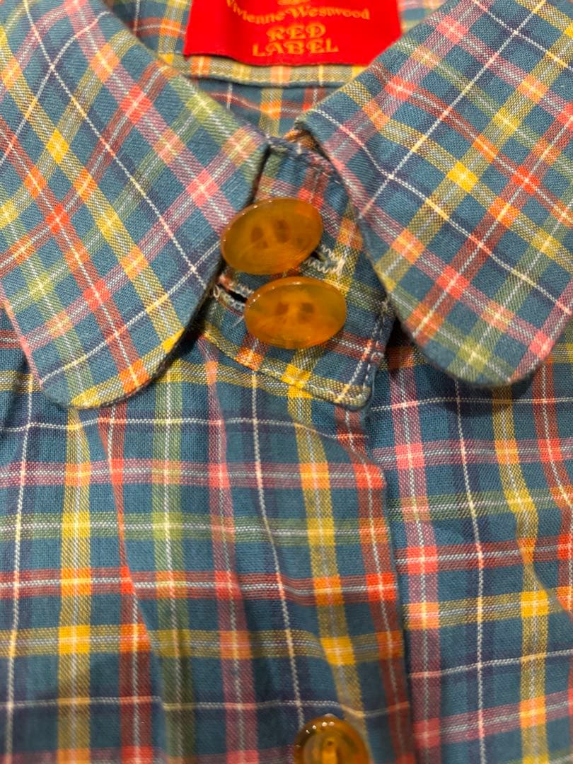 Vivienne Westwood RED LABEL 半袖シャツ チェック柄