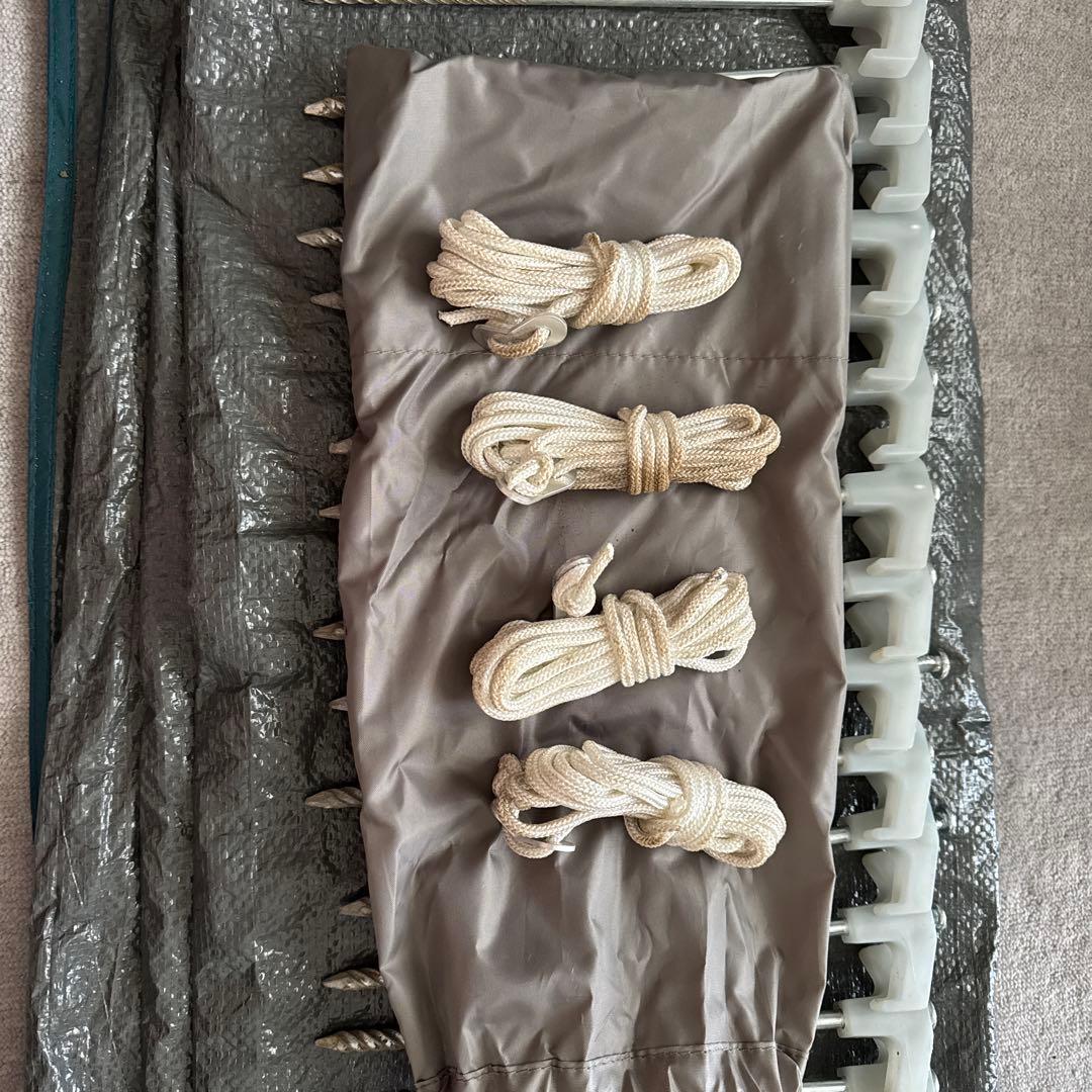 DoD ヤドカリテント グレー & タープポールセット