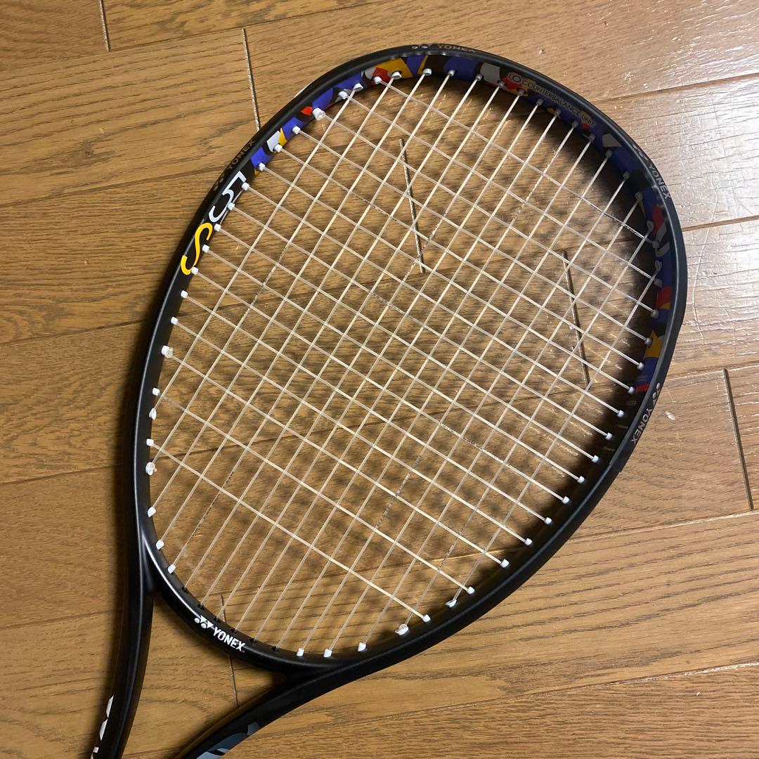 【美品】YONEX ジオブレイク50s 軟式用テニスラケット　中学生高校生部活用