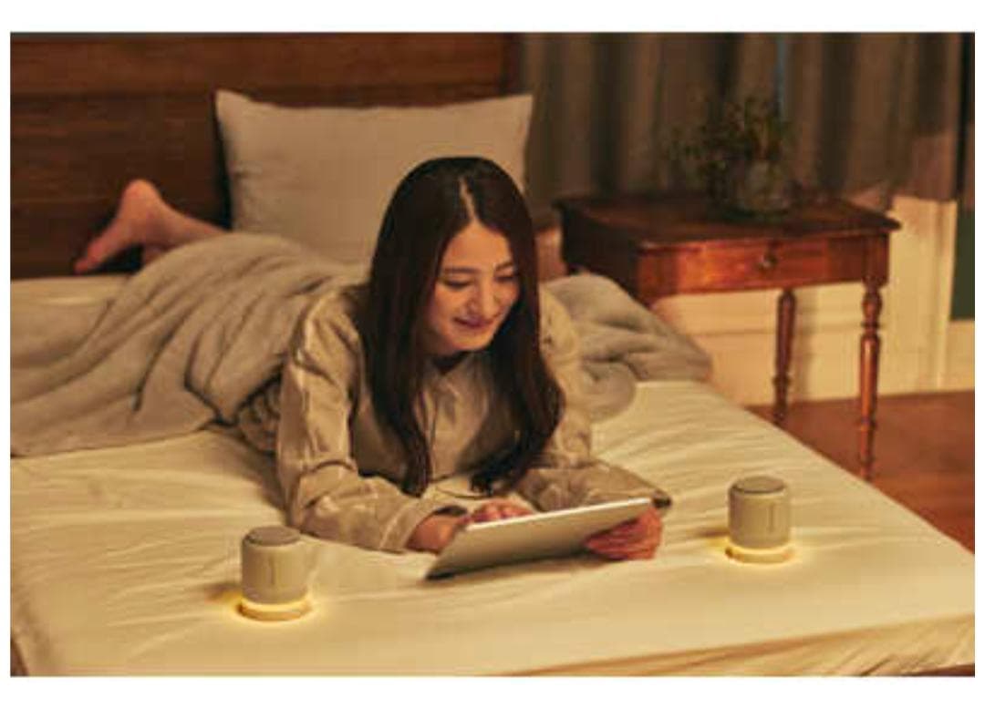 リズム(RHYTHM) Bluetooth スピーカー ライトグレー 1個