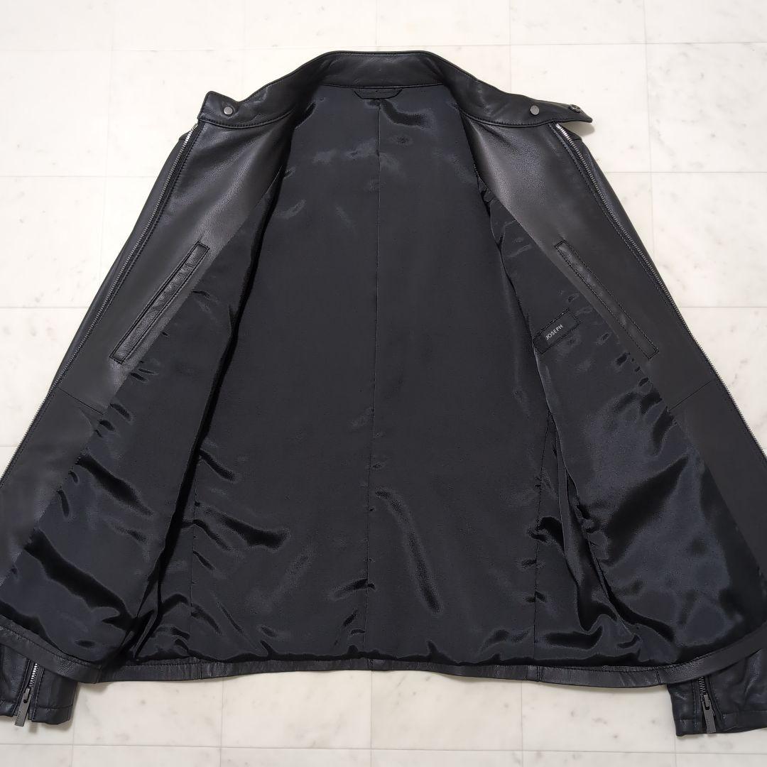 新品 2024年作品 JOSEPH HOMMEシングルライダースジャケット