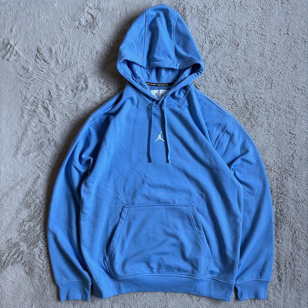新品 NIKE ナイキ ジョーダン セットアップ 水色 ワンポイントロゴ S