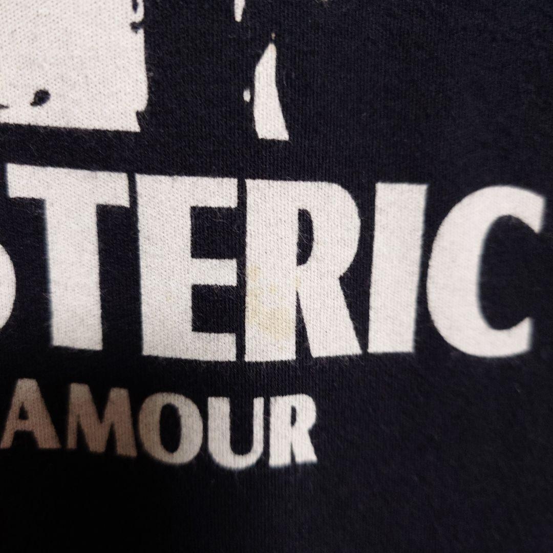 HYSTERIC GLAMOUR　ROCK WITH YOU　Tシャツ　L　黒
