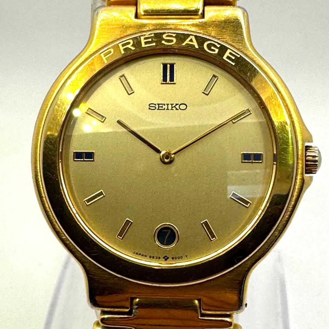 ⭐️セイコープレサージュクオーツ時計メンズ⭐️オーバーホール済み⭐️