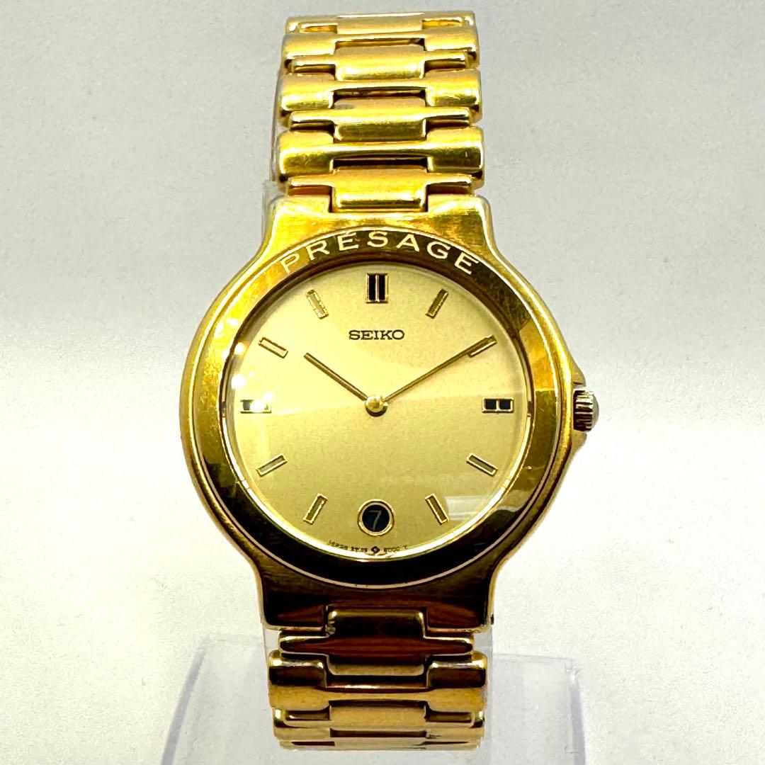 ⭐️セイコープレサージュクオーツ時計メンズ⭐️オーバーホール済み⭐️