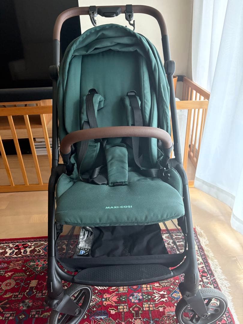MAXI COSI ベビーカー グリーン　レオナ2 leona2 cybex