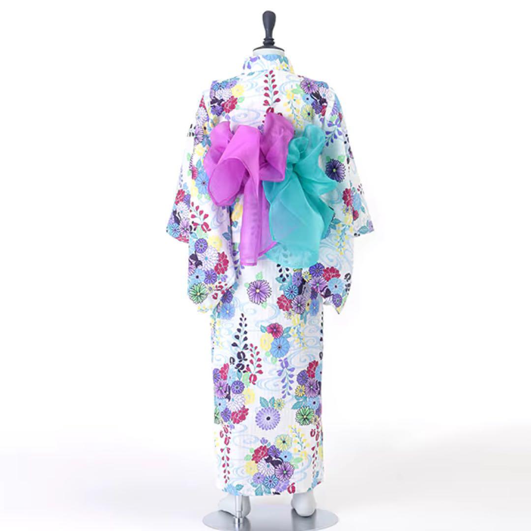 アナスイミニ【新品タグ付き】レトロ花柄　浴衣【150㎝】