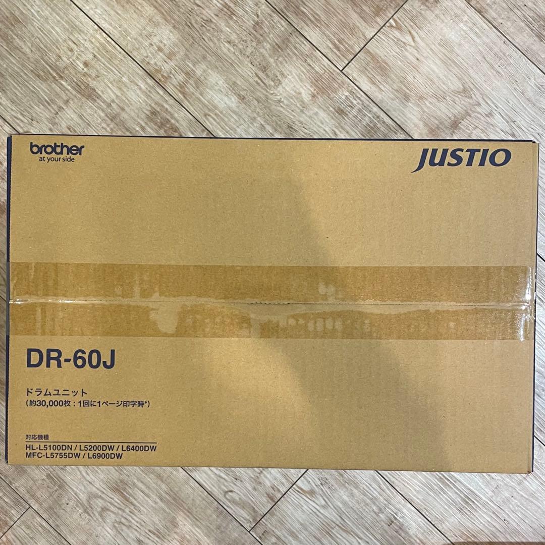 z*-様 (新品未開封) brother JUSTIO TN-62J DR-60