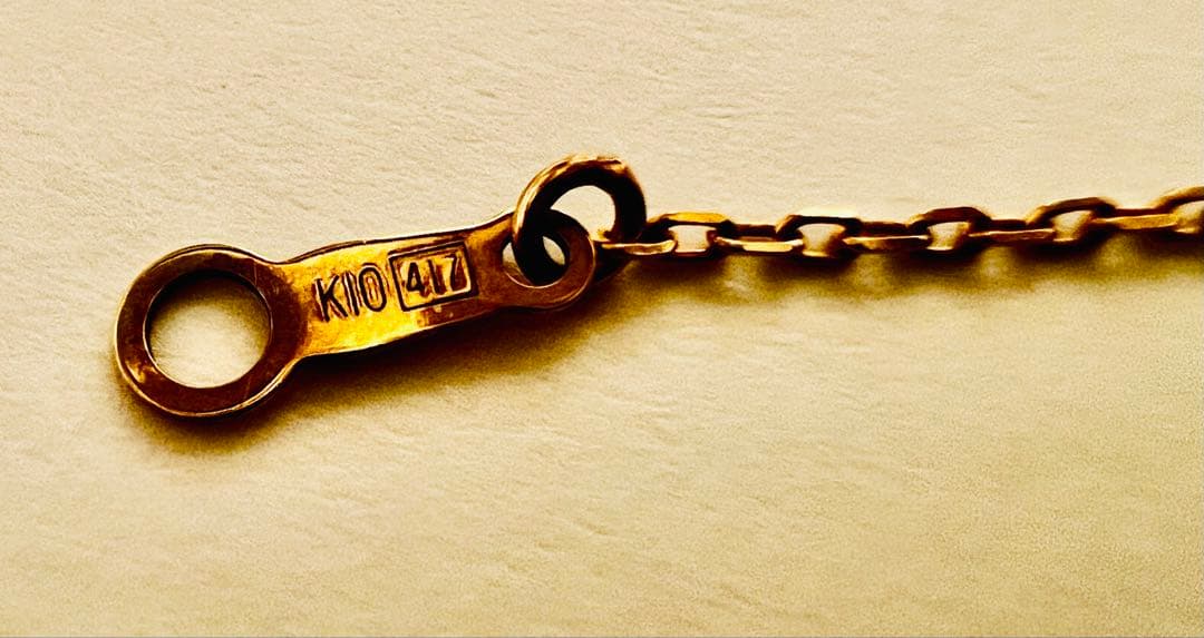 アコヤ真珠 K10ゴールドフックタイプピアスとブレスレットセット