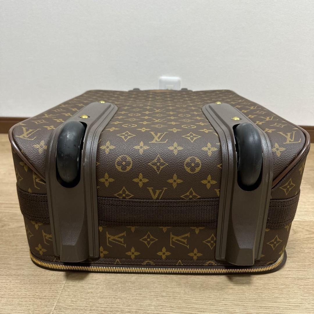 未使用品 ルイヴィトン モノグラム ペガス55 M23294 キャリーバッグ