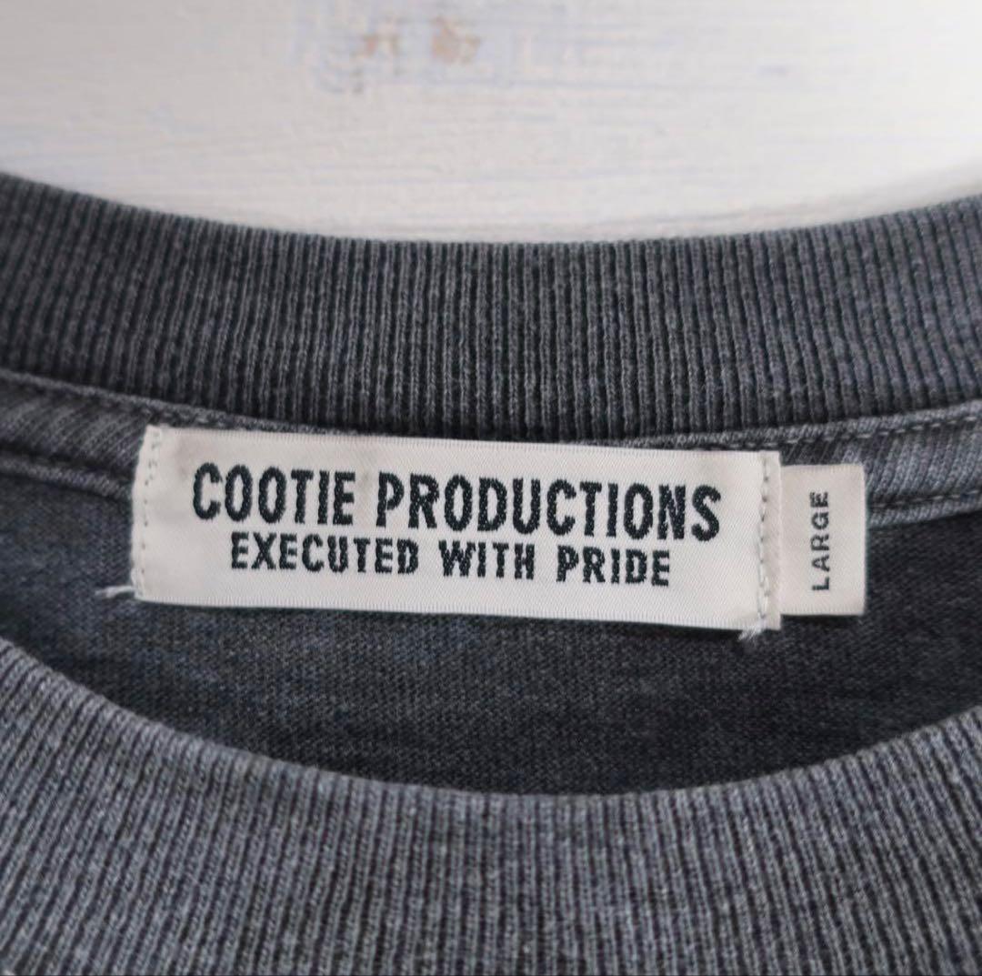 トップス COOTIE PRODUCTIONS Pigment Dyed L/S Tee