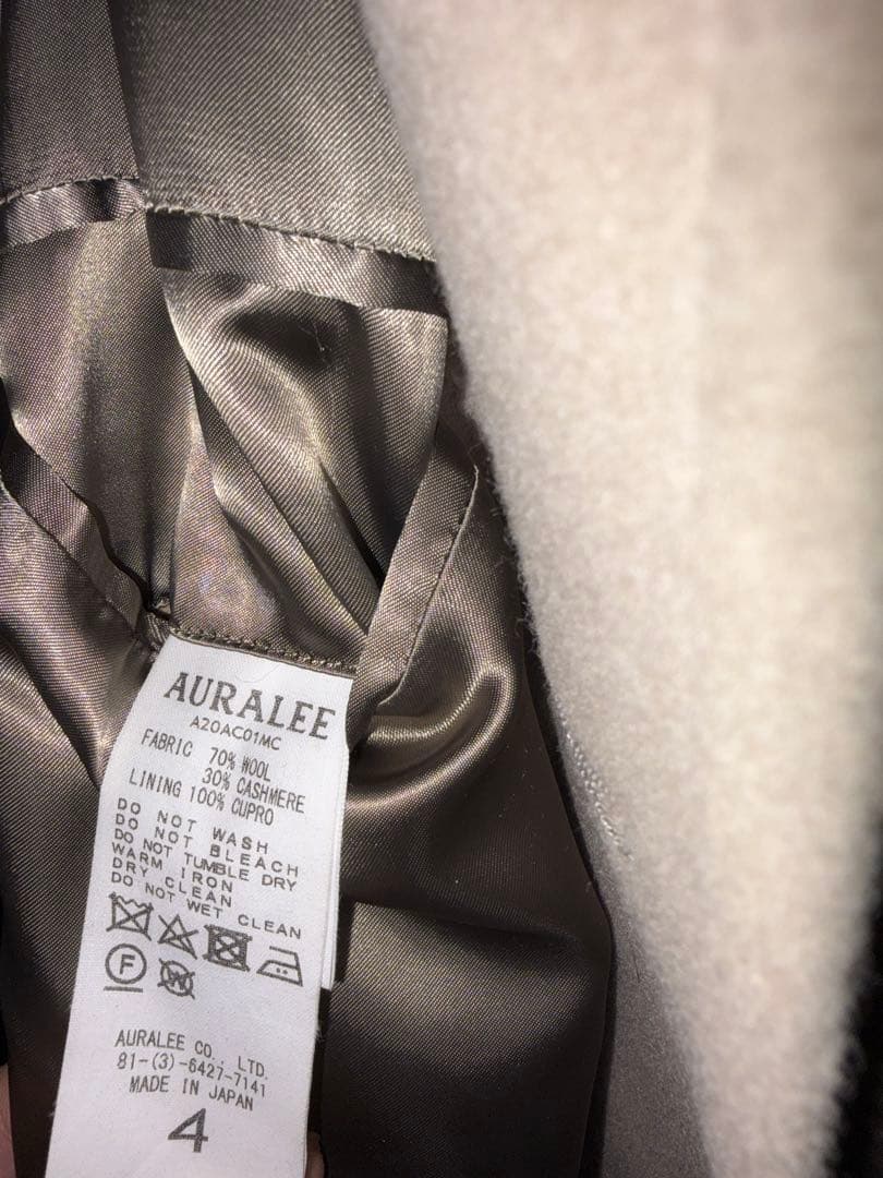 AURALEE 2020aw ステンカラー　SIZE4