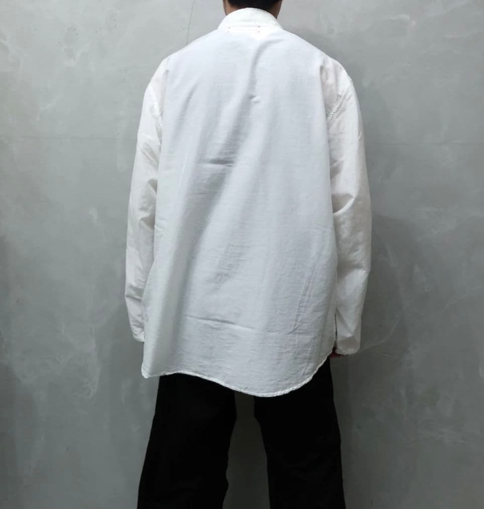 トップス barbell object bo-24s-s01 loan po white