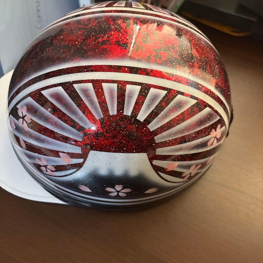 コルク半　日章旗　富士山
