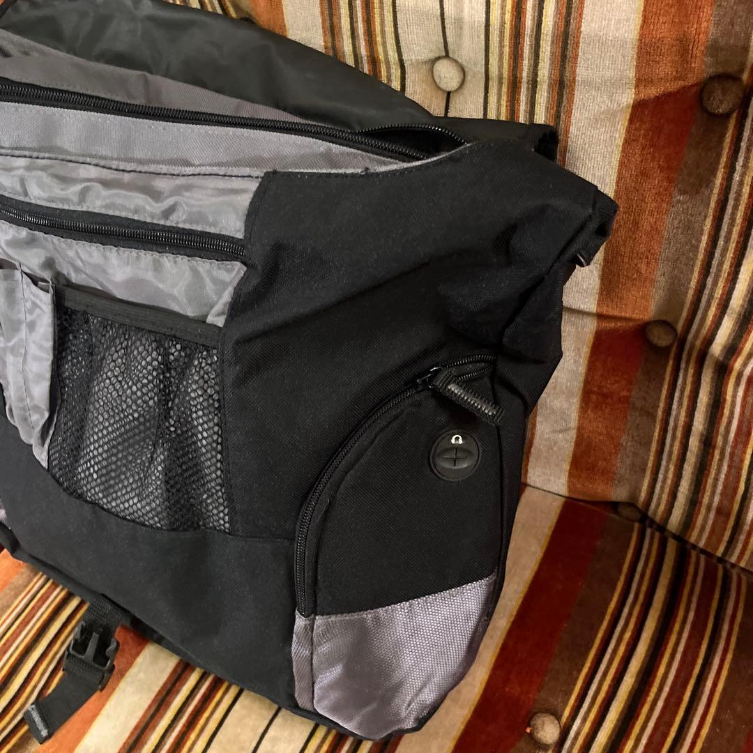 Apple メッセンジャーバッグ messenger bag y2k黒/グレー