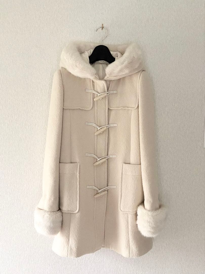 SNIDEL スナイデル 馬場ふみか FAUX FURダッフルコート 限定品