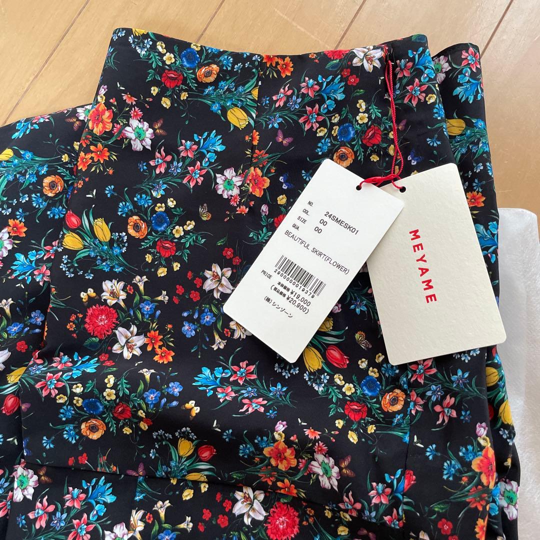MEYAME BEAUTIFUL SKIRT 花柄スカート