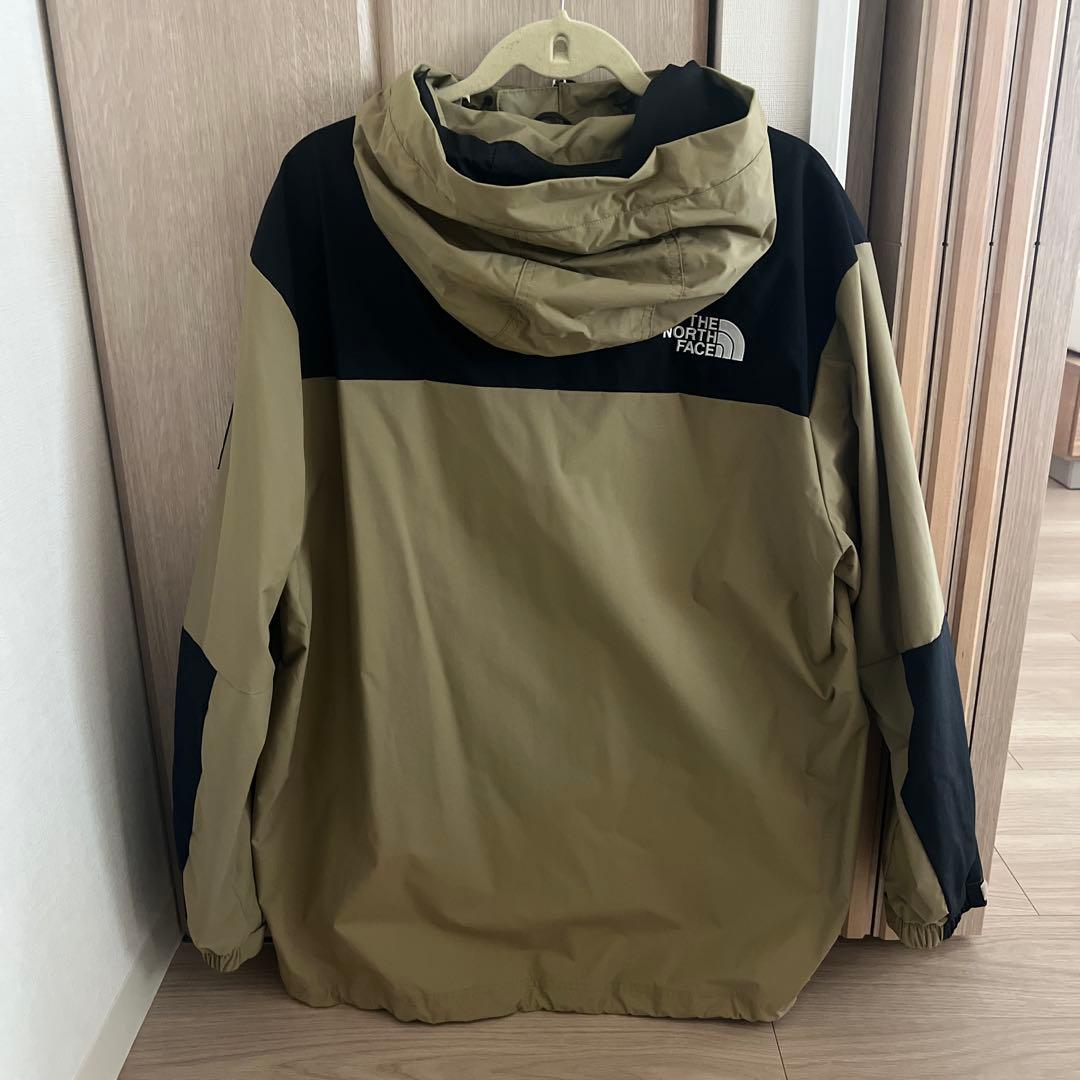THE NORTH FACE ノースフェイスパーカー 2XL ベージュ/ブラック