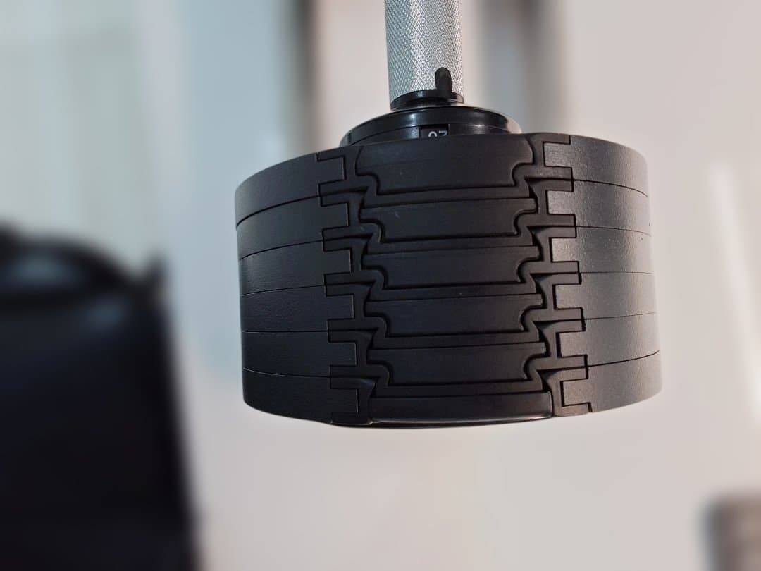 美品　NUO FLEXBELL 20kg ダンベル　セット購入②